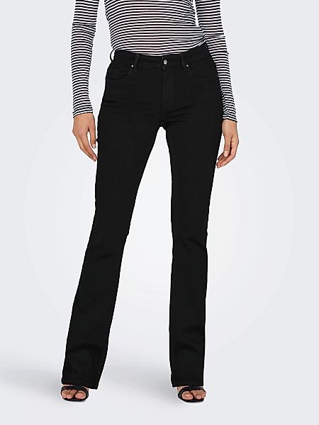 ONLY Bootcut-Jeans "ONLBLUSH MID FLARED DNM REA2343 NOOS" günstig online kaufen