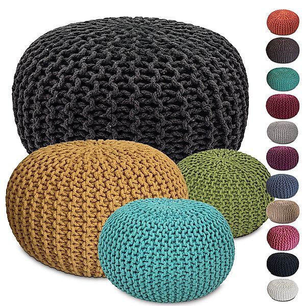 Casamia Pouf Pouf Ø 55 o. günstig online kaufen