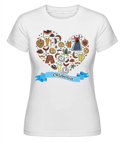 Oktoberfest Herz · Shirtinator Frauen T-Shirt günstig online kaufen