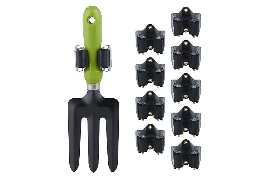 relaxdays Gartengerätehalter Gerätehalter 10er Set günstig online kaufen