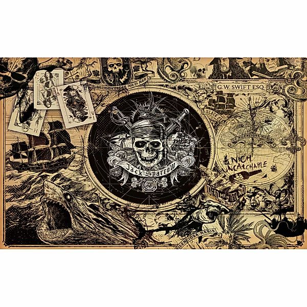 Komar Fototapete Vlies Pirates of the Caribbean 5  400 x 250 cm günstig online kaufen