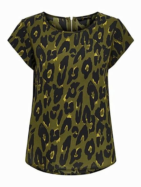 ONLY Blusenshirt Print Kurzarm Bluse ONLVIC (1-tlg) ONLVIC S/S AOP TOP NOOS günstig online kaufen