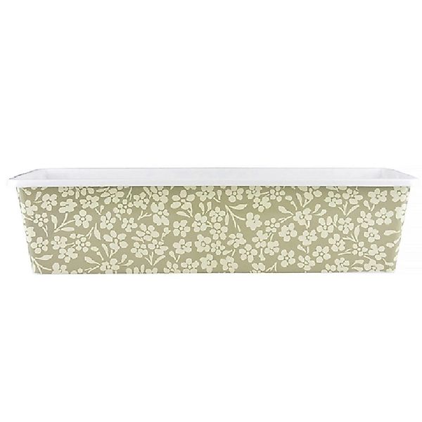 Jet-Line Blumenkasten mit Blumenmuster in Grau-Beige 3er Set 59 x 17 x 14 c günstig online kaufen