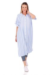 YC Fashion & Style Longbluse Hemdblusenkleid günstig online kaufen