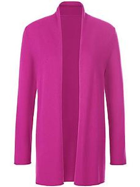 Strickjacke aus Schurwolle und Kaschmir include pink günstig online kaufen