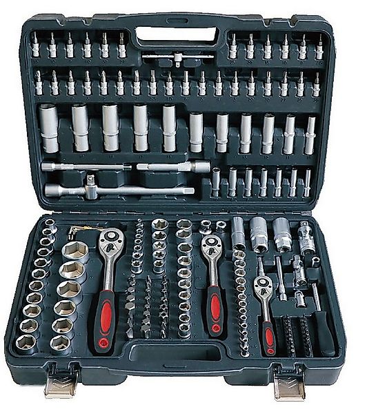 Cheffinger Werkzeugset Steckschlüsselsatz Knarren- Ratschenkasten Werkzeugs günstig online kaufen
