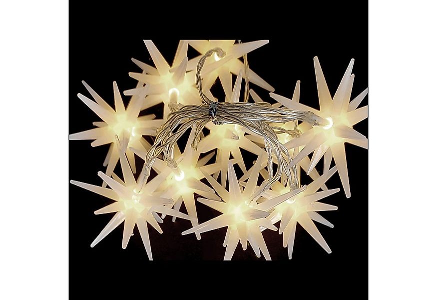 Mojawo Lichtervorhang LED Fenster Lichterkette 10 Sterne Weihnachtsbeleucht günstig online kaufen