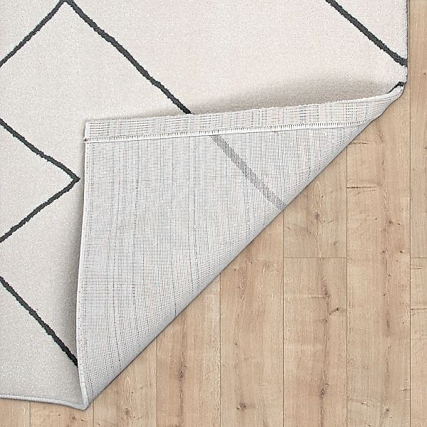 Paco Home Teppich »Haral 785«, rund, 9 mm Höhe, Kurzflor, Scandi Design, Ra günstig online kaufen