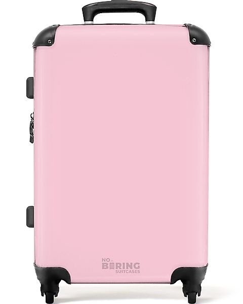 NoBoringSuitcases.com© Hartschalen-Trolley Pastellrosa 67 cm - günstig online kaufen