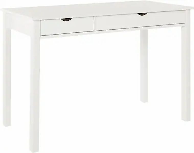 INOSIGN Schreibtisch »Gava«, massives Kiefernholz, für das home office, Lap günstig online kaufen