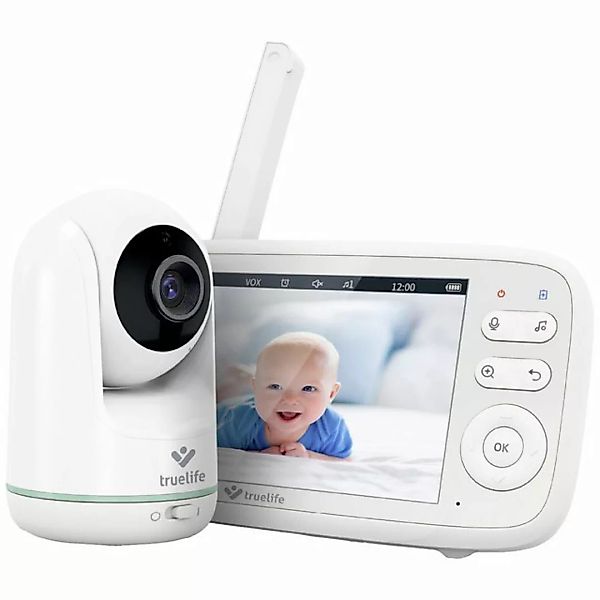 TrueLife Video-Babyphone NannyCam R5, Babyphone, großes 5" LCD-Display, Pac günstig online kaufen