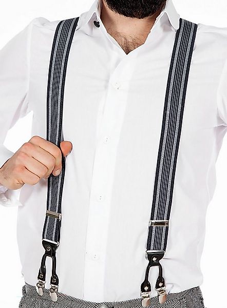 Metamorph Hosenträger Gentleman Hosenträger gestreift Hochwertiger Hosenträ günstig online kaufen
