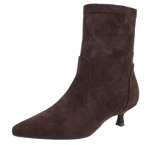 Ital-Design Elegante Stiefel mit Blockabsatz für Damen im Alltag Stiefelett günstig online kaufen