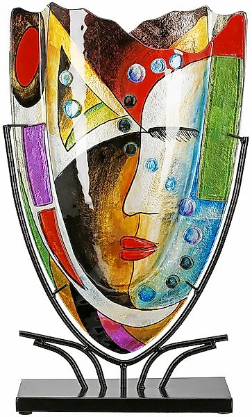 Casablanca by Gilde Bodenvase »Gesichtsvase Veronique, H.49 cm« günstig online kaufen