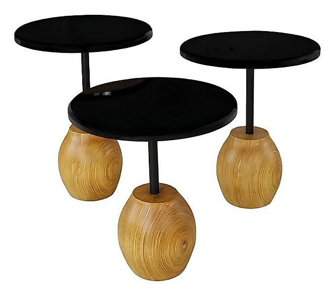 Xlmoebel Sofa Tisch-Set bestehend aus einem Couchtisch, Beistelltisch und S günstig online kaufen