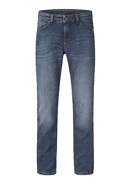 Paddock's 5-Pocket-Jeans PADDOCKS PIPE medium blue brown used moustache 801 günstig online kaufen