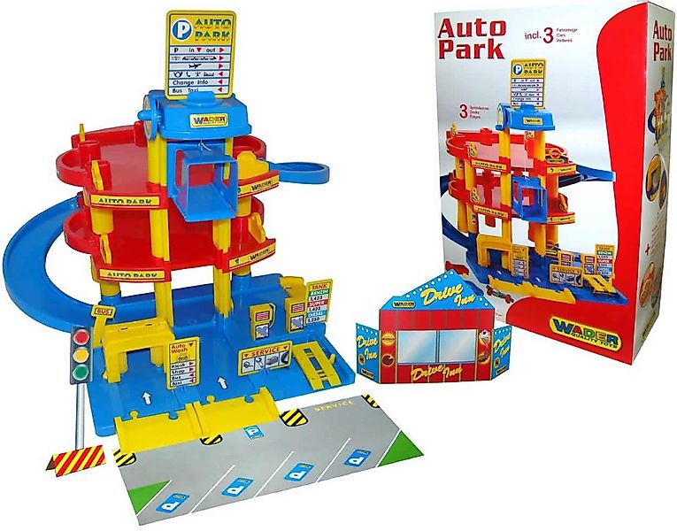 WADER QUALITY TOYS Spielzeug-Auto Garage Parkhaus günstig online kaufen