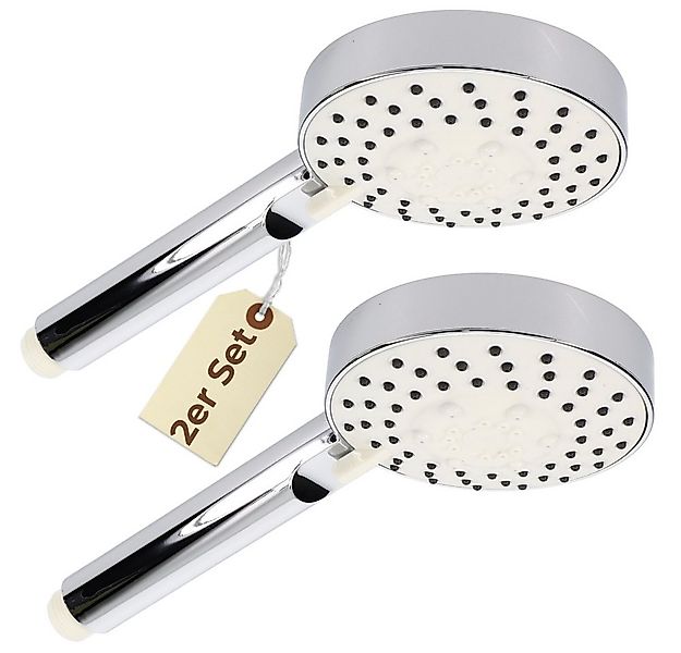 GarPet Handbrause 2er Set Duschkopf Wassersparend Funktion Duschbrause Hand günstig online kaufen