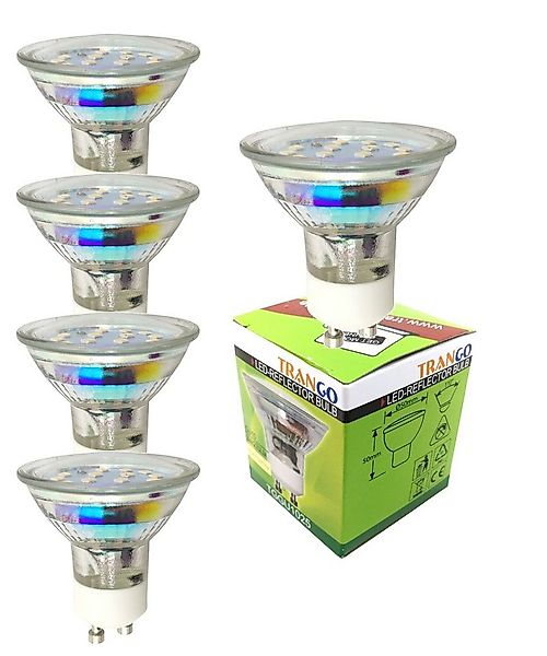 TRANGO LED-Leuchtmittel, 5er Pack GU1015-5 - 5 Watt - 3000K warmweiß zum Au günstig online kaufen