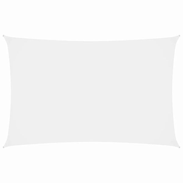 Sonnensegel Oxford-gewebe Rechteckig 5x8 M Weiß günstig online kaufen