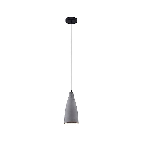 Lindby Beton Pendelleuchte Sanne 9984018 Modern in Alu aus Beton 1-flammig günstig online kaufen