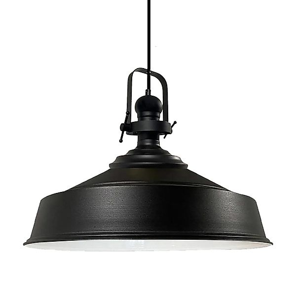 Bamyum Pendelleuchte Pendelleuchte Schwarz-Asletl Hängelampe Metall günstig online kaufen