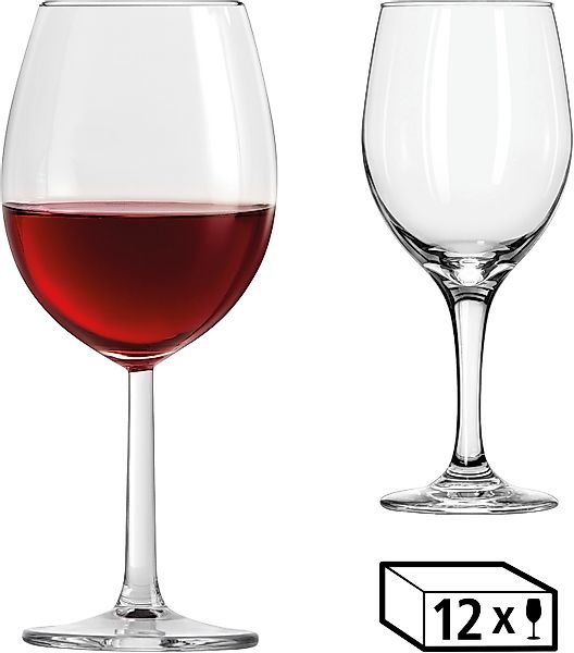 LIBBEY Weinglas »Libbey Gläser-Set -PERCEPTION-, 12er Set«, (Set, 12 tlg.), günstig online kaufen