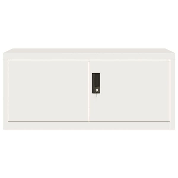vidaXL Aktenschrank Aktenschrank Weiß 90x40x40 cm günstig online kaufen