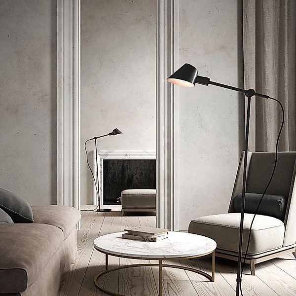 Stehleuchte Stay in Schwarz E27 günstig online kaufen