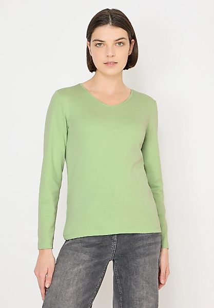 Cecil Langarmshirt aus reiner Baumwolle günstig online kaufen