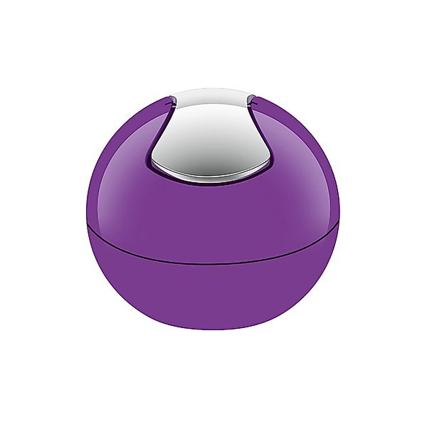 Spirella Abfallbehälter Bowl Kunststoff Shiny Purple günstig online kaufen