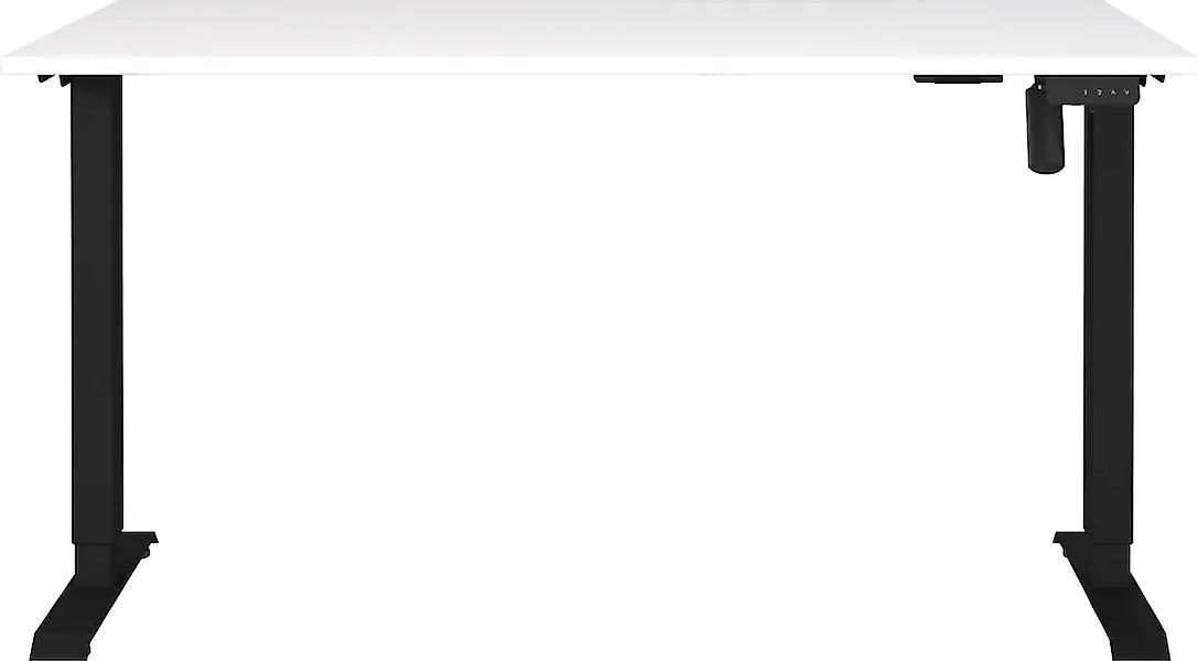 GERMANIA Schreibtisch "Boras, elektrisch höhenverstellbar" Breite 120/140/1 günstig online kaufen