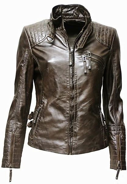 Zimmert Leather Lederjacke Amy (1-St) weiches Lammnappa Leder günstig online kaufen