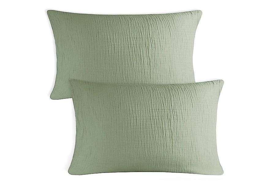 Blumtal Kissenbezug Musselin Kissenbezug - Oeko-TEX zertifiziertes Musselin günstig online kaufen