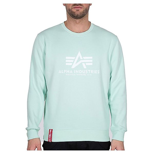 Alpha Industries Basic Sweatshirt 4XL Mint günstig online kaufen