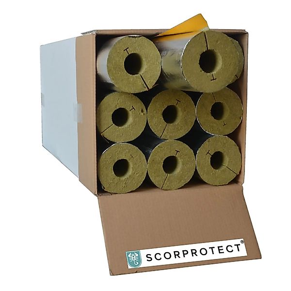 Scorprotect Karton Rohrisolierung Alu 48 MM X 40 MM günstig online kaufen