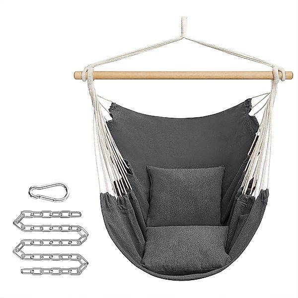 SONGMICS Hängesessel, Hängestuhl mit 2 Kissen, günstig online kaufen