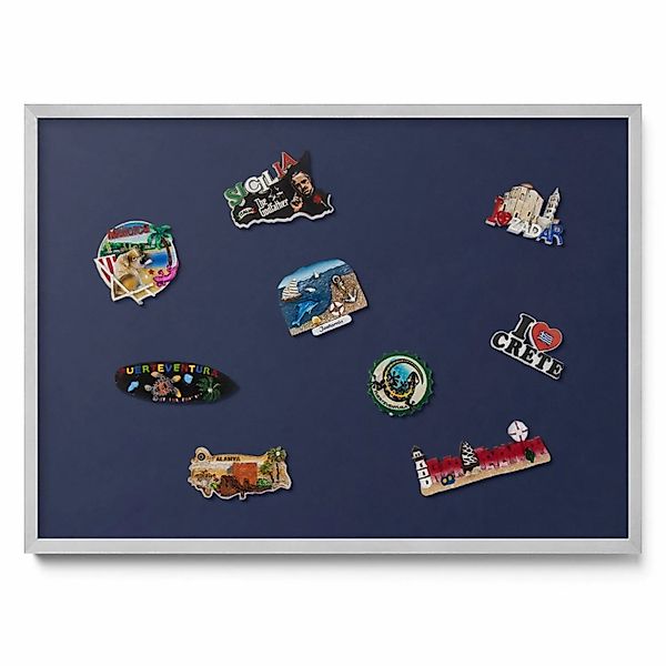 Tulup Magnettafel Bedruckte Magnettafel für die Wand Farbe Dunkelmarineblau günstig online kaufen