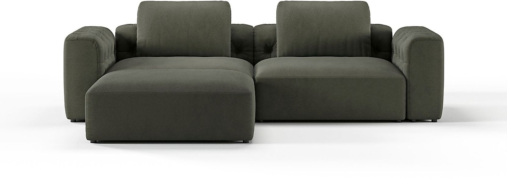 RAUM.ID Ecksofa »Cushid L-Form«, Modulset, bestehend aus 3 Teilen günstig online kaufen