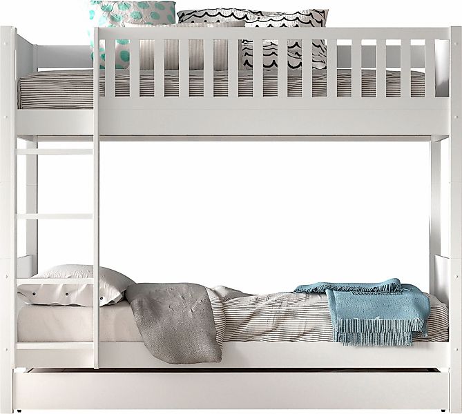 Vipack Etagenbett "Scott, Kiefer massiv, stabil gebaut, Made in Europe, Lan günstig online kaufen