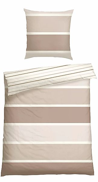 Schiesser Wendebettwäsche "Brody aus weicher Baumwolle mit klassichen Strei günstig online kaufen