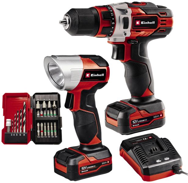 Einhell Akku-Bohrschrauber TE-CD 12/1 Li +22+CL günstig online kaufen