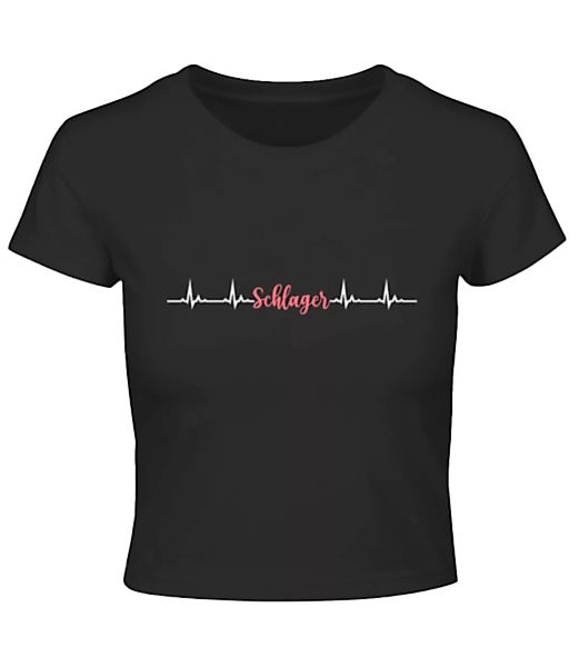 Schlager Heartbeat · Crop T-Shirt günstig online kaufen