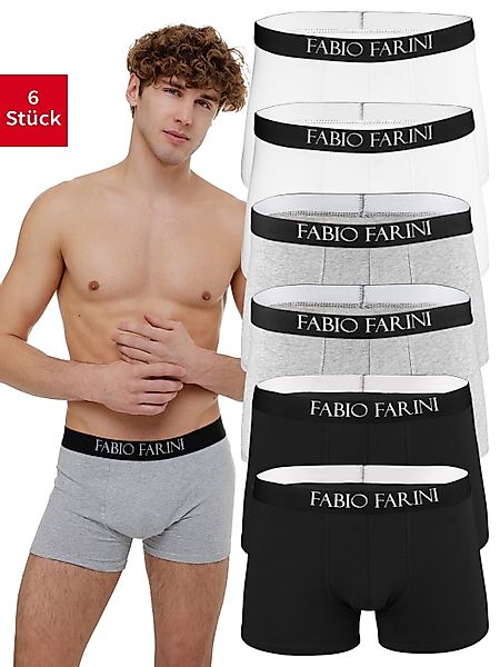Fabio Farini Boxershorts Herren Boxer Unterhosen günstig online kaufen