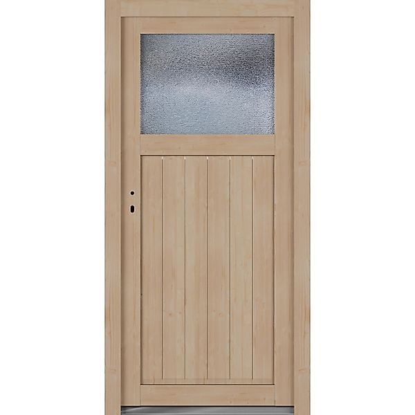 Roro Nebeneingangstür OHE 1002 Fichte 88 cm x 198 cm DIN L günstig online kaufen