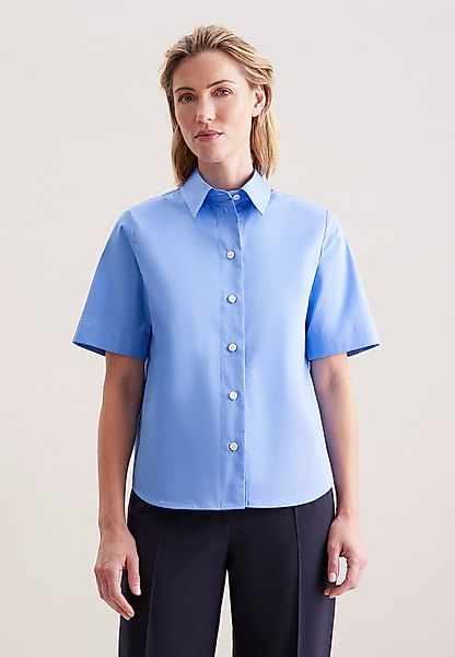 seidensticker Hemdbluse 1/2 Kragen Uni günstig online kaufen