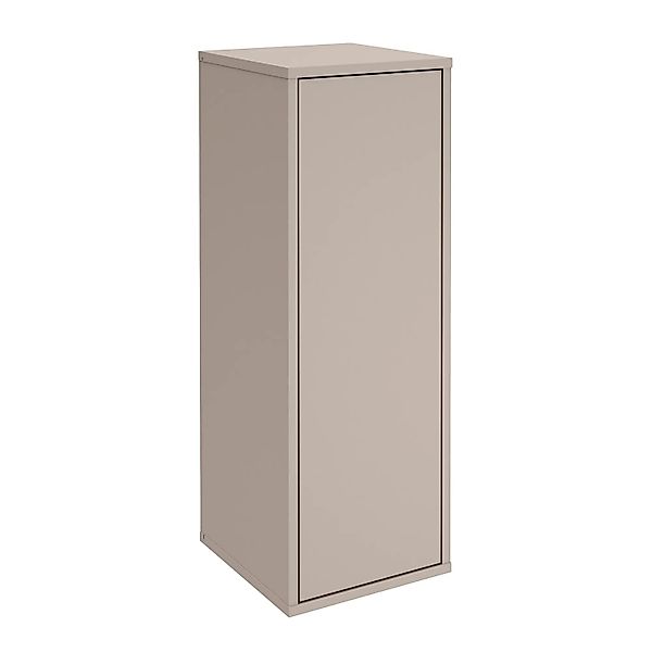 Fackelmann Midischrank Compact Line 1 Tür 30,2 cm x 84,2 cm x 32 cm Kaschmi günstig online kaufen