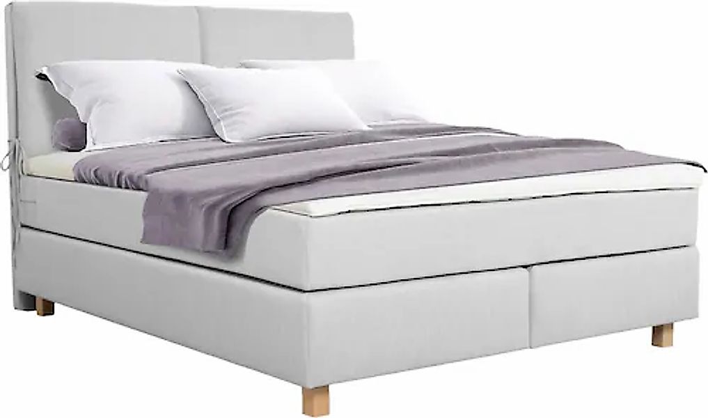 Home affaire Boxspringbett »Nele«, inkl. Topper im schlichtem Design günstig online kaufen