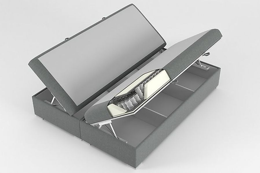 JVmoebel Bett Chesterfield Boxspring Bett Hotel Doppel Komplett Set Matratz günstig online kaufen