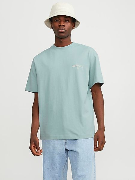 Jack & Jones Oversize-Shirt "JORSANTORINI BACK TEE SS CREW NECK SN" günstig online kaufen